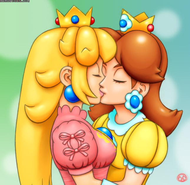 princess peach and princess daisy. princess peach and princess
