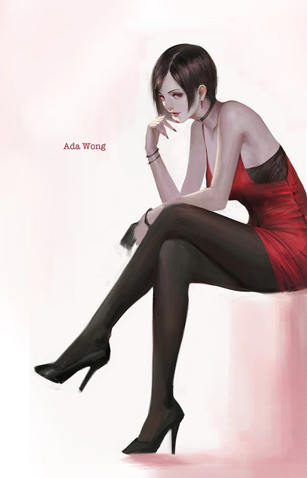 __ada_wong_resident_evil_2_and_etc_drawn