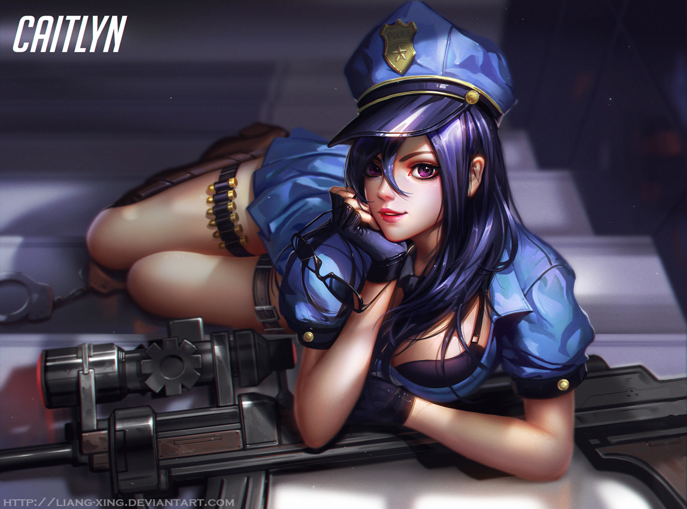 __caitlyn_and_officer_caitlyn_league_of_legends_drawn_by_liang_xing__011a7f45ae685dd388db74c560e34aff.jpg