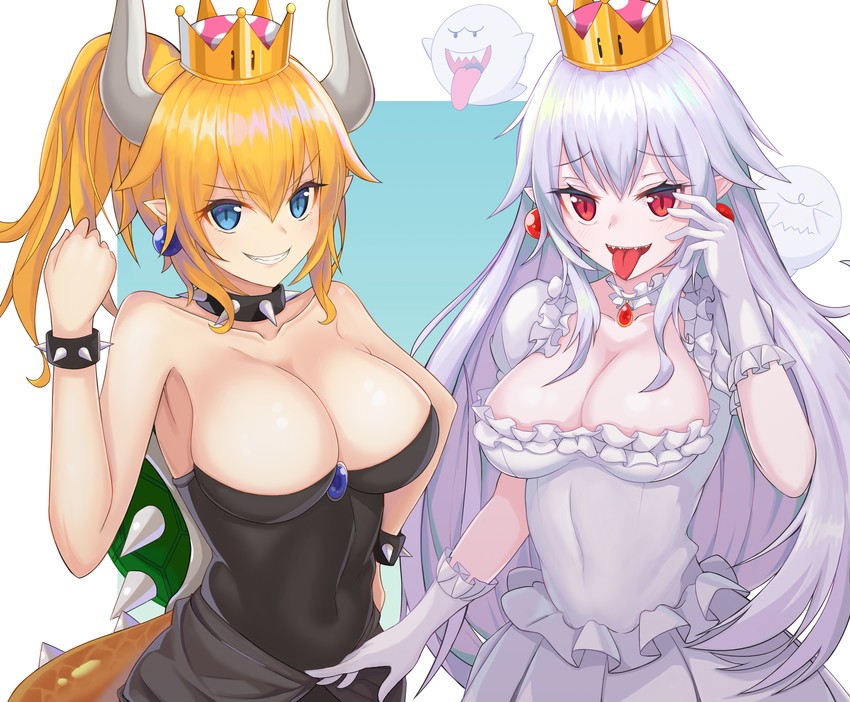 __boo_bowsette_and_princess_king_boo_mar